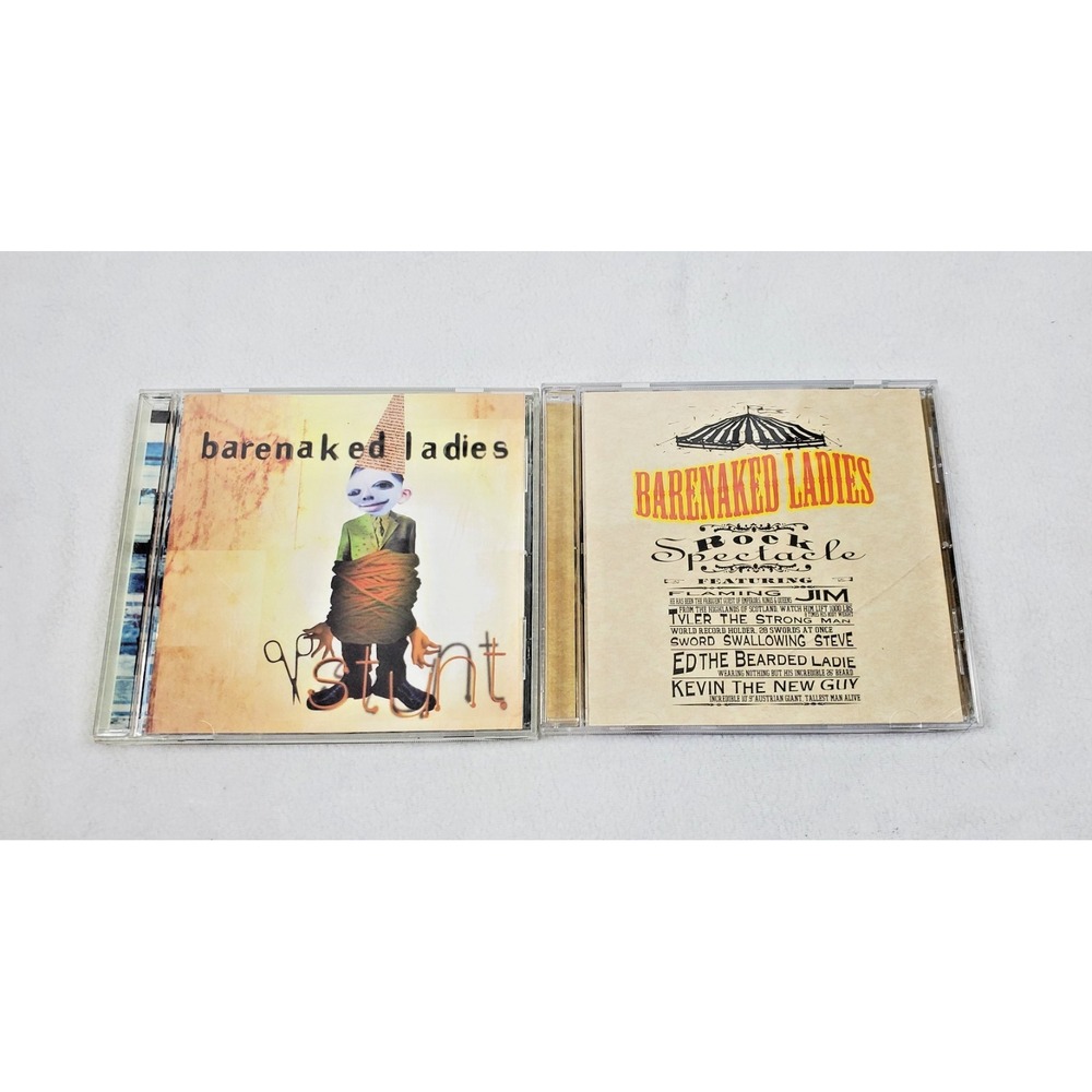 Barenaked Ladies 2 CD Lot Stunt, Rock‎ Spectacle used Rock music